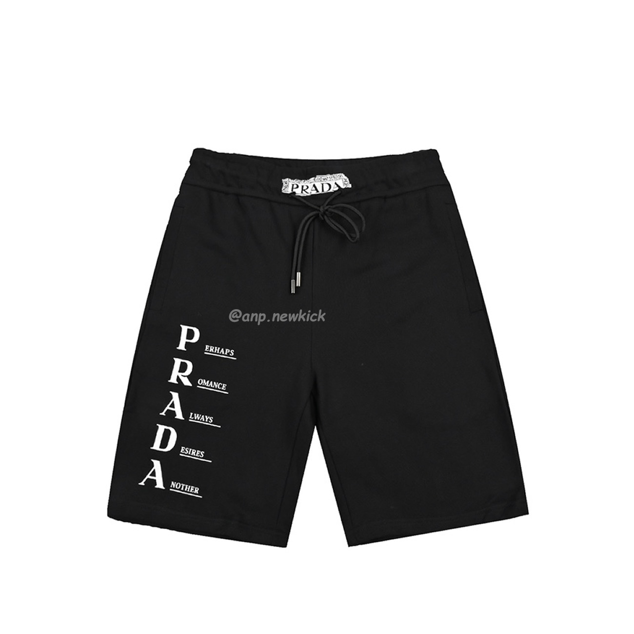 Prada Triangle Letter Logo Printed Shorts (1) - newkick.cc